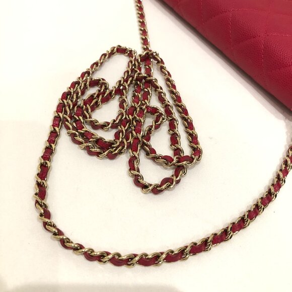 【52MK】Chanel Caviar Wallet On Chain Sku# 83262 (Gently Used) - Picture 8 of 11